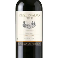 Vinho Chileno Reservado Cabeza De Piedra Carmenere 750 Foto mini 2