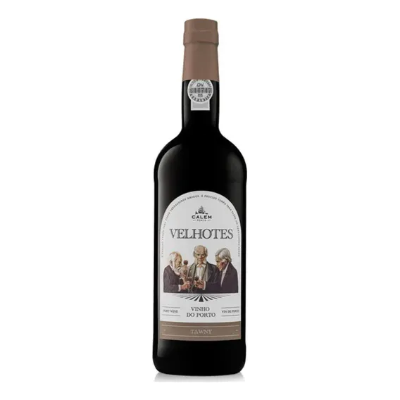 Vinho Do Porto Português Velhotes Tawny 750ml Cálem Foto 1