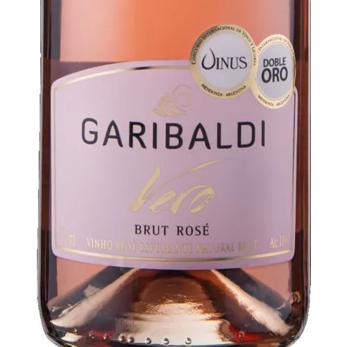 Vinho Espumante Brut Rosé Vero 750ml Garibaldi Caixa 6 Foto 1