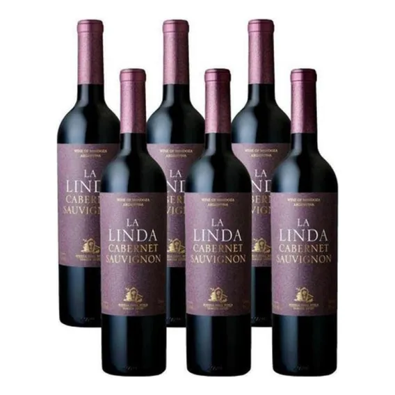 Vinho Finca La Linda Cabernet 750 Caixa Com 06 Un Foto 1