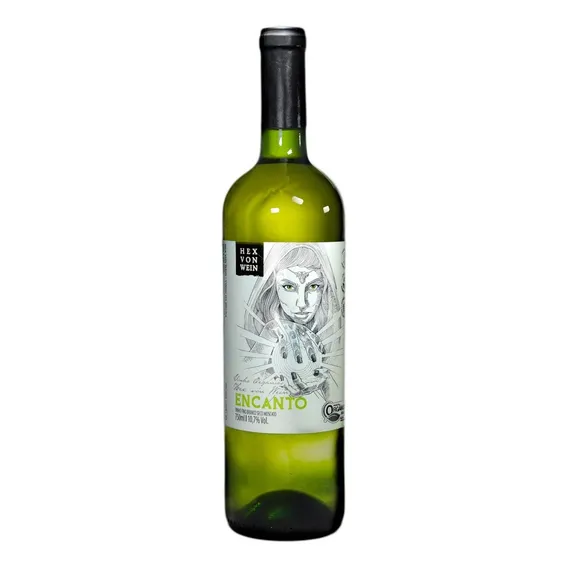 Vinho Fino Branco Moscato Orgânico Encanto Hex Von Wein Foto 1