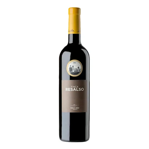 Vinho Fino Tinto Seco Finca Resalso Emilio Moro 750ml Foto 1