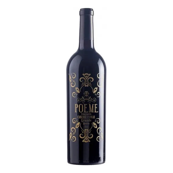 Vinho Francês Poeme Cabernet Sauvignon/syrah - 750ml Foto 1