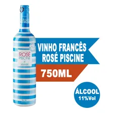 Vinho Francês Rosé Piscine Stripes garrafa 750ml Foto  mini 1