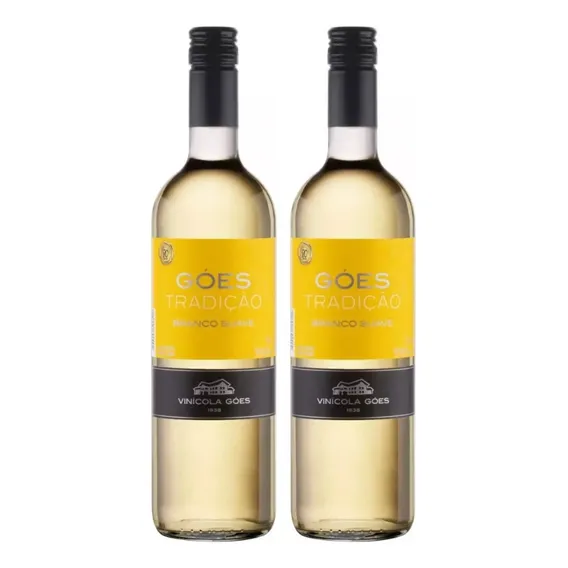 Vinho Góes Tradição Branco Suave - 750ml - 2uni Foto 1