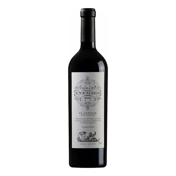Vinho Gran Enemigo El Cepillo Cabernet Franc 750ml Foto 1