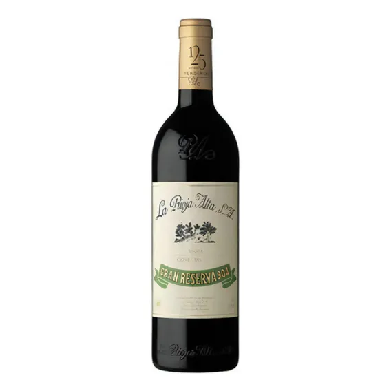 Vinho La Rioja Alta Gran Reserva 904 Safra 2015 (95rp) 750ml Foto 1