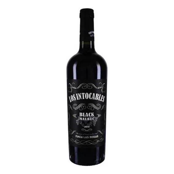 Vinho Los Intocables Black Malbec 750ml Foto 1