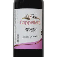 Vinho Nacional Tinto Suave 750ml Cappelletti Foto mini 2