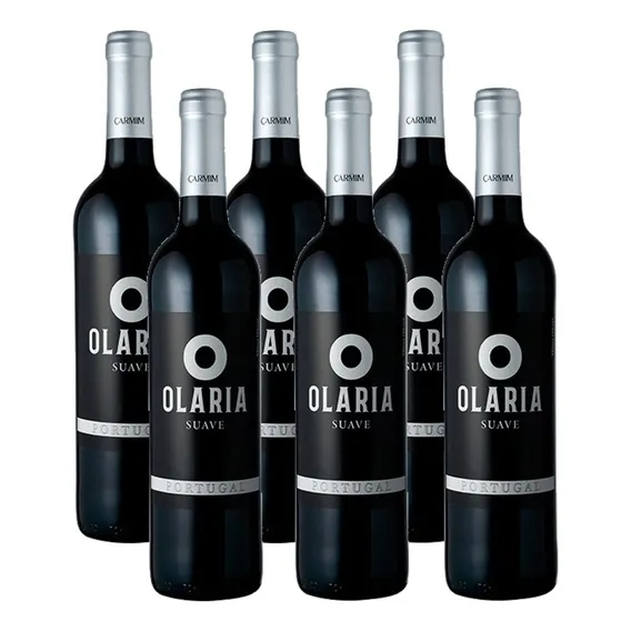Vinho Português Olaria Tinto Suave 750ml 06 Unidades Foto 1