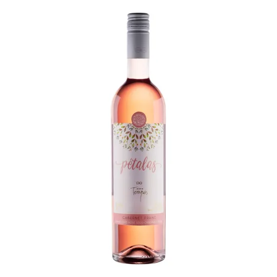 Vinho rosé seco Cabernet franc Góes Tempos Pétalas 2019 adega Vinícola Góes 750 Foto 1