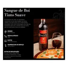 Vinho Sangue Boi Tinto Suave 750ml Vinícola Aurora 01 Foto mini  2