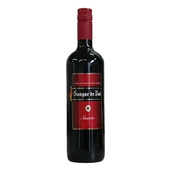 Vinho Sangue Boi Tinto Suave 750ml Vinícola Aurora 01 Foto 1