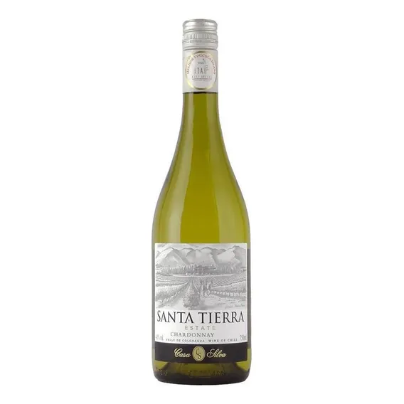 Vinho Santa Tierra Estate Casa Silva Chardonnay 750ml Foto 1