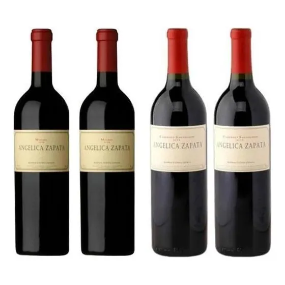 Vinho Tinto Angelica Zapata 2 Carbenet Sauvigon + 2 Malbec Foto 1