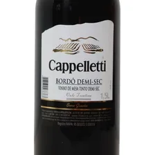 Vinho Tinto Bordô Meio Seco Cappelletti Garrrafão 1,5l Foto mini  2