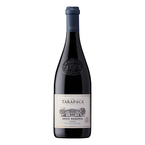 Vinho Tinto Chileno Gran Reserva Tarapacá Merlot 750ml Foto 1