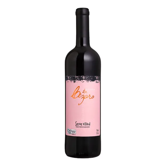 Vinho Tinto Seco Seyve Villard Orgânico De Cezaro 750 Foto 1