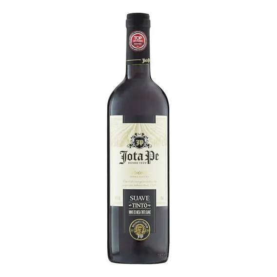 Vinho Tinto Suave 750ml - Jota Pe Foto 1