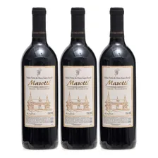 Vinho Tinto Suave Bord么 Masotti 750ml - Kit 3 Unid Foto mini 1