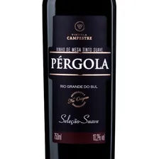 Vinho Tinto Suave De Mesa Seleçao Pergola Garrafa 750ml Foto mini 3