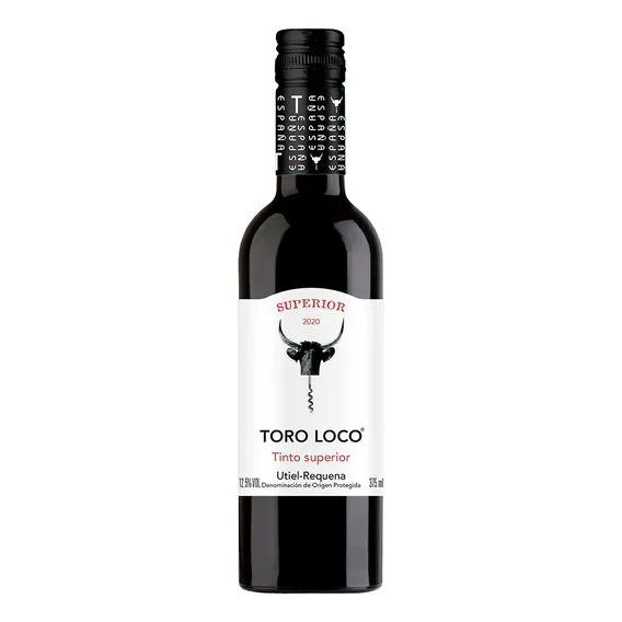 Vinho Tinto Toro Loco Superior Dop Utiel Requena 375ml Foto 1