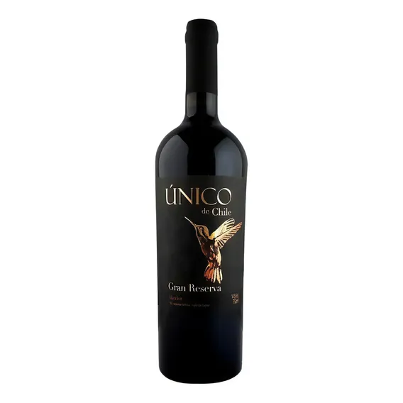 Vinho Unico De Chile Gran Reserva Merlot 750ml Foto 1