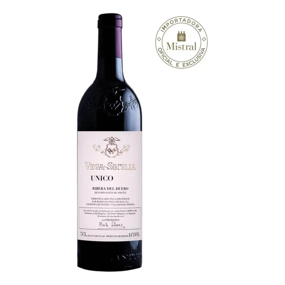Vinho Vega Sicilia Único 2010 Vega Sicilia 750ml Foto 1