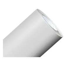 Vinil Adesivo Envelopamento Branco Fosco - 5m X 50cm Foto  mini 1