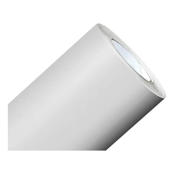Vinil Adesivo Envelopamento Branco Fosco - 5m X 50cm Foto 1