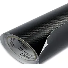 Vinil Adesivo Envelopamento Fibra Carbono Preto - 1m X 40cm Foto  mini 1
