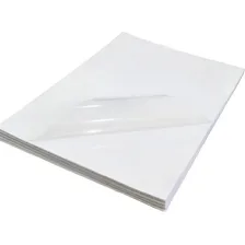 Vinil Adesivo Transparente A3 P/ Jato De Tinta - 50 Folhas Foto  mini 1