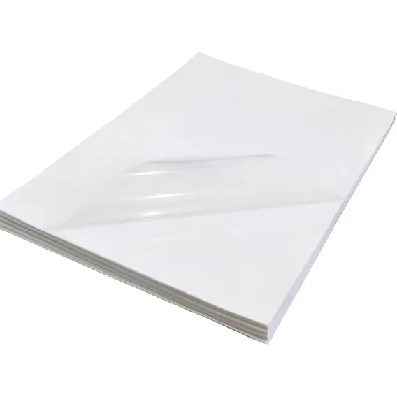 Vinil Adesivo Transparente A3 P/ Jato De Tinta - 50 Folhas Foto 1