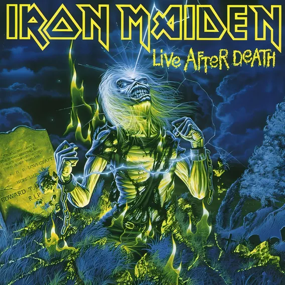 Vinil Iron Maiden Live After Death 2 Lps Foto 1