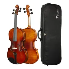 Viola De Arco Eagle 4/4 Va 182 Com - Estojo - Arco - Breu Foto mini 1