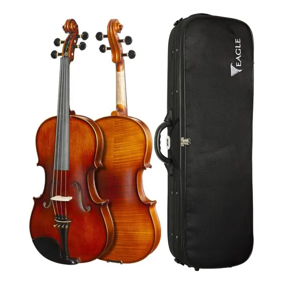 Viola De Arco Eagle 4/4 Va 182 Com - Estojo - Arco - Breu Foto 1