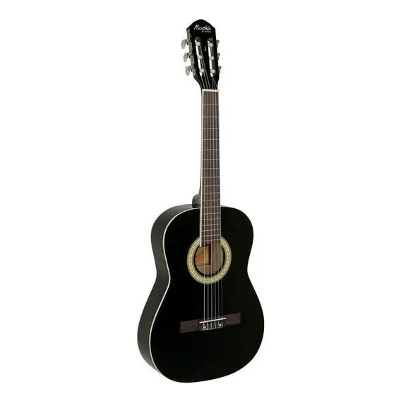 Violão Acústico Tagima Memphis Ac34 Ac-34 Bk Preto Nylon Foto 1