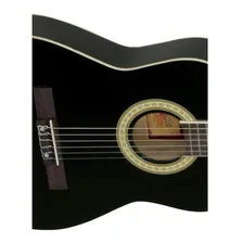 Violão Acústico Tagima Memphis Ac34 Ac-34 Bk Preto Nylon Foto mini  2