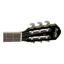 Violão Acústico Tagima Memphis Ac34 Ac-34 Bk Preto Nylon Foto mini  3