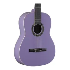 Violão clássico Tagima Memphis AC-39 para destros lilás verniz brilhante Foto mini  3