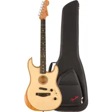 Violão Eletroacústico Fender Acoustasonic Stratocaster Foto  mini 1