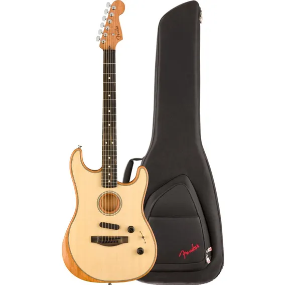 Violão Eletroacústico Fender Acoustasonic Stratocaster Foto 1