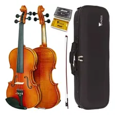 Violino Eagle Ve245 44 Verniz Acetinado Cor Marrom Foto  mini 1