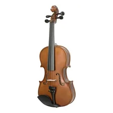 Violino Estudante Completo C/ Estojo Arco 1/2 Dominante 9648 Cor Madeira Foto  mini 1
