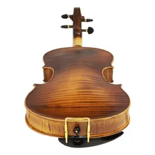 Violino Feito À Mão Modelo Strad 4/4 Fundo Inteiro Foto mini 4