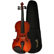 Violino Infantil Vivace 1/2 Mo12 + Espaleira + Partitura Cor Natural Foto mini 4
