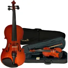 Violino Infantil Vivace 1/2 Mo12 + Espaleira + Partitura Cor Natural Foto mini 2