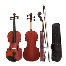 Violino Iniciante ¼ Acustico Com Estojo Breu Adulto Infantil Foto mini 2