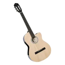 Violão Aço Elétrico Clássico Cutway Natural Brilho Vce300 Nt Foto mini  2