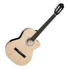 Violão Aço Elétrico Clássico Cutway Natural Brilho Vce300 Nt Foto  mini 1